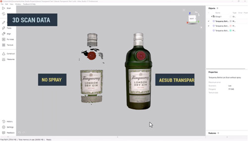New Product Demo: AESUB Transparent + Yellow 3D Scanning Spray