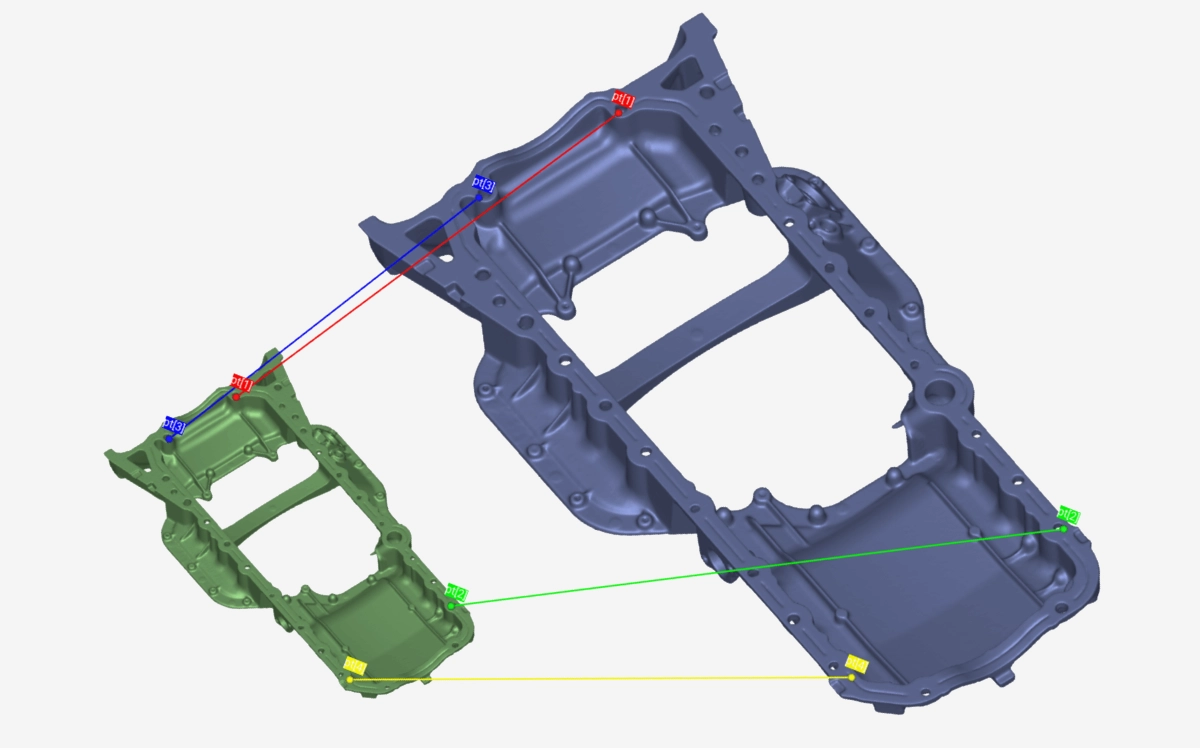 Mesh Alignment by Scale Algorithm