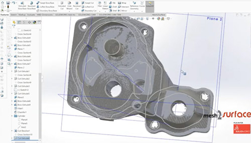 Scan to CAD Video Series (Part 3/5): Reverse Engineering Oil Pump Housing