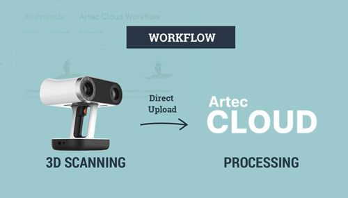 Artec Cloud: Manual Processing Mode Demo Using Artec Leo Scan Data