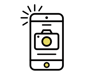 Data image from smartphone