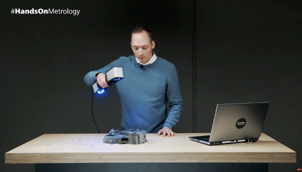 ZEISS T-SCAN hawk 2: 3D Laser Scanner Demonstration