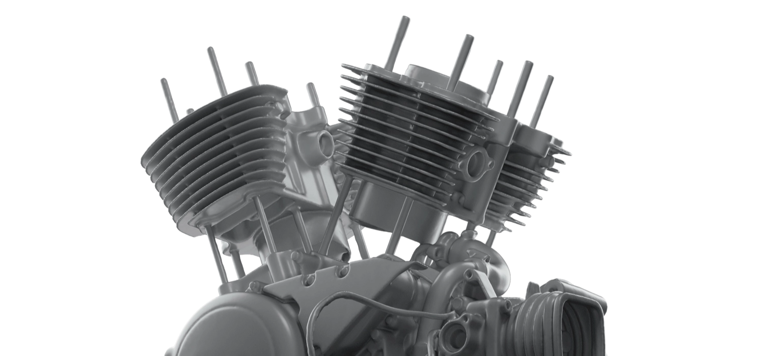 Motorcycle engine HD