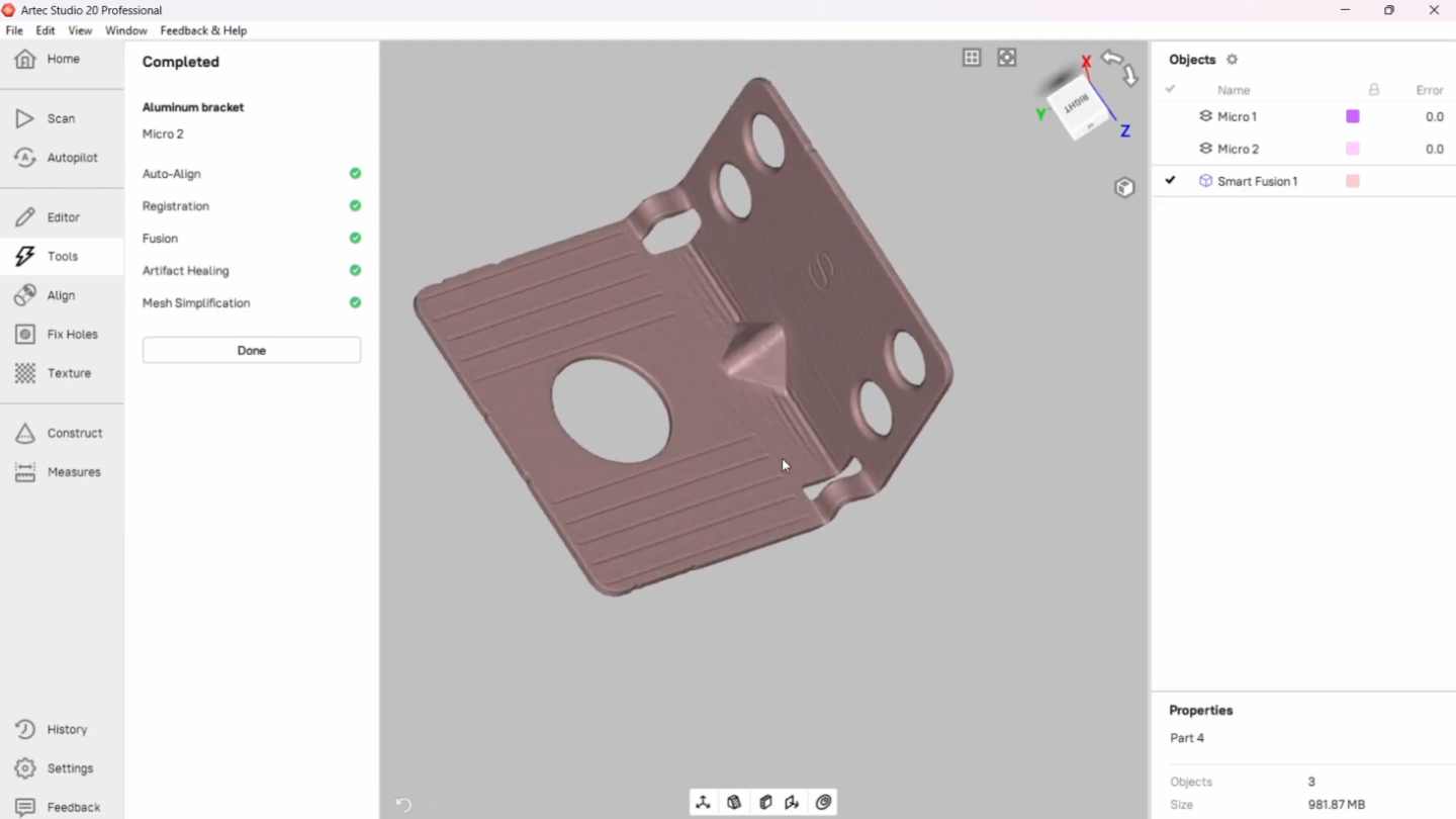 Workflows completed