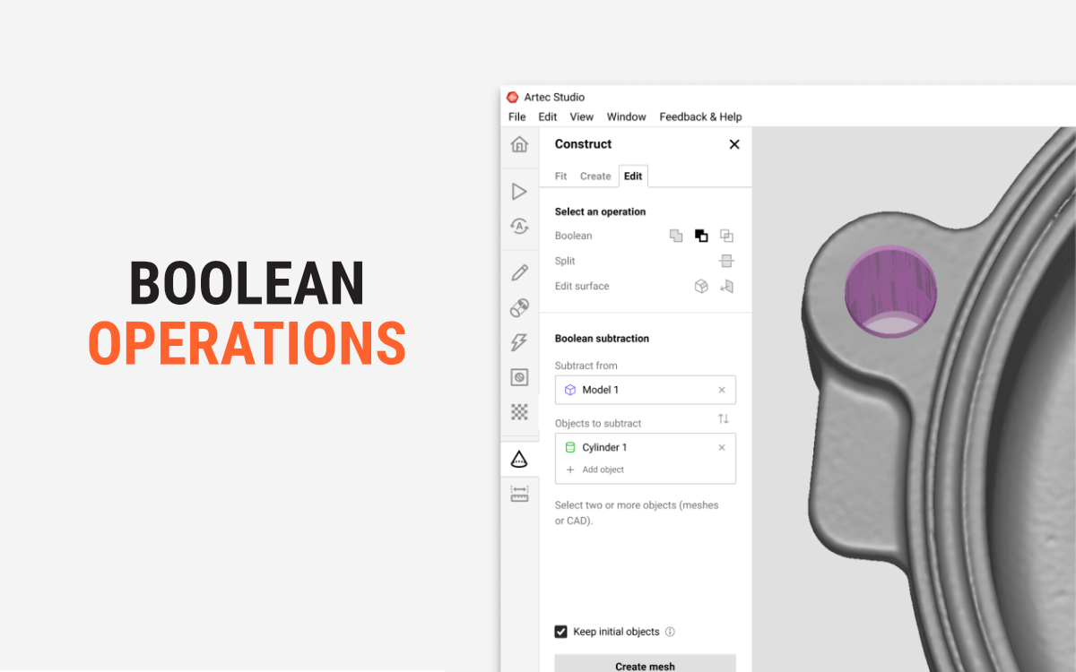 Modify Your Model with Boolean Operations