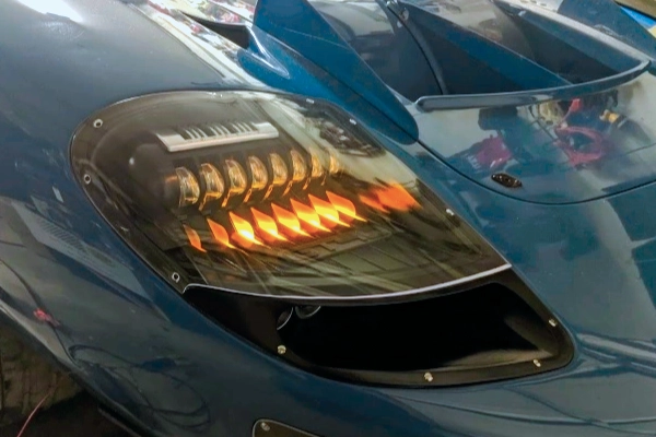 Headlight fitting