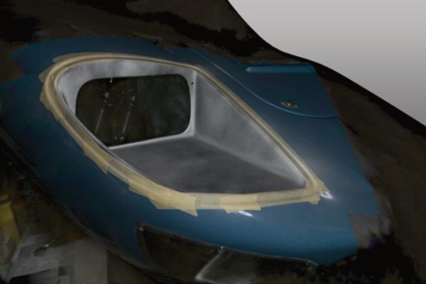 Headlight housing