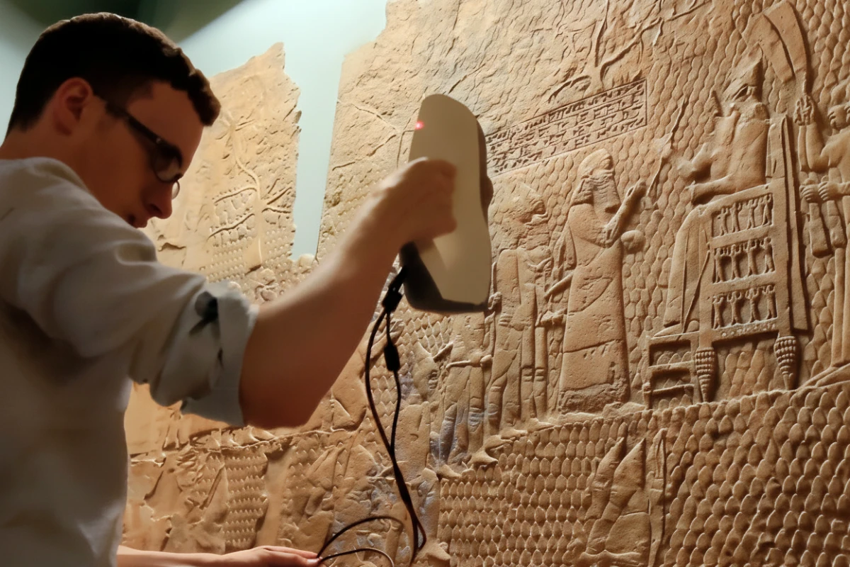 Scanning with Artec Eva