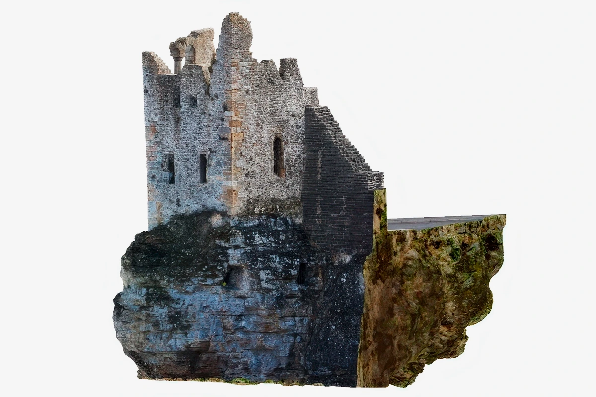 3D model of Huelen Zant fortress