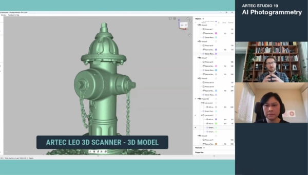 Artec Studio 19 AI Photogrammetry:  Our Test Results (Part 2)