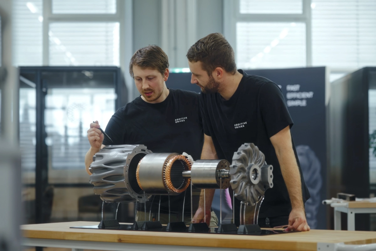 Additive Drives: Development of Highly Efficient E-motors