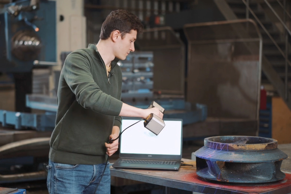 Stork: 3D scanning in MRO
