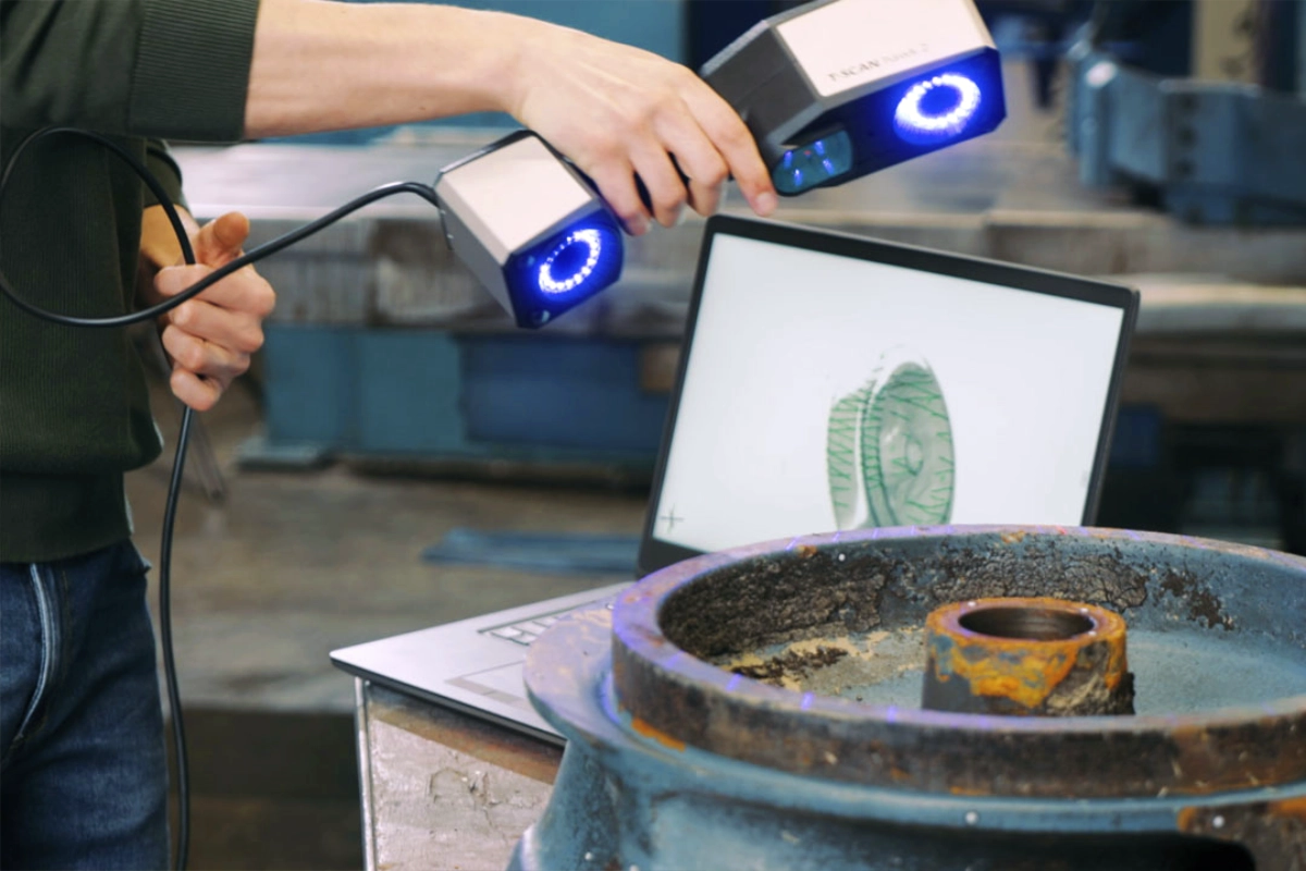 Zeiss T-Scan Hawk 2 3d scanning