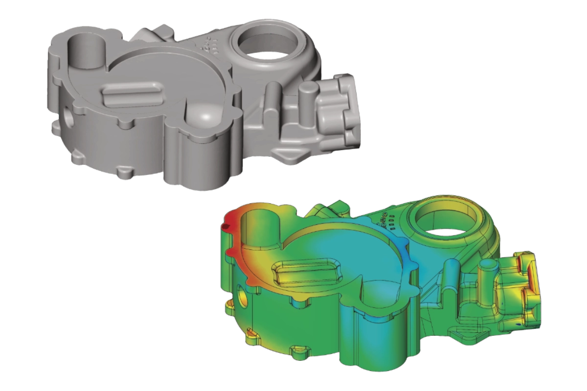 3d scan data and inspection result